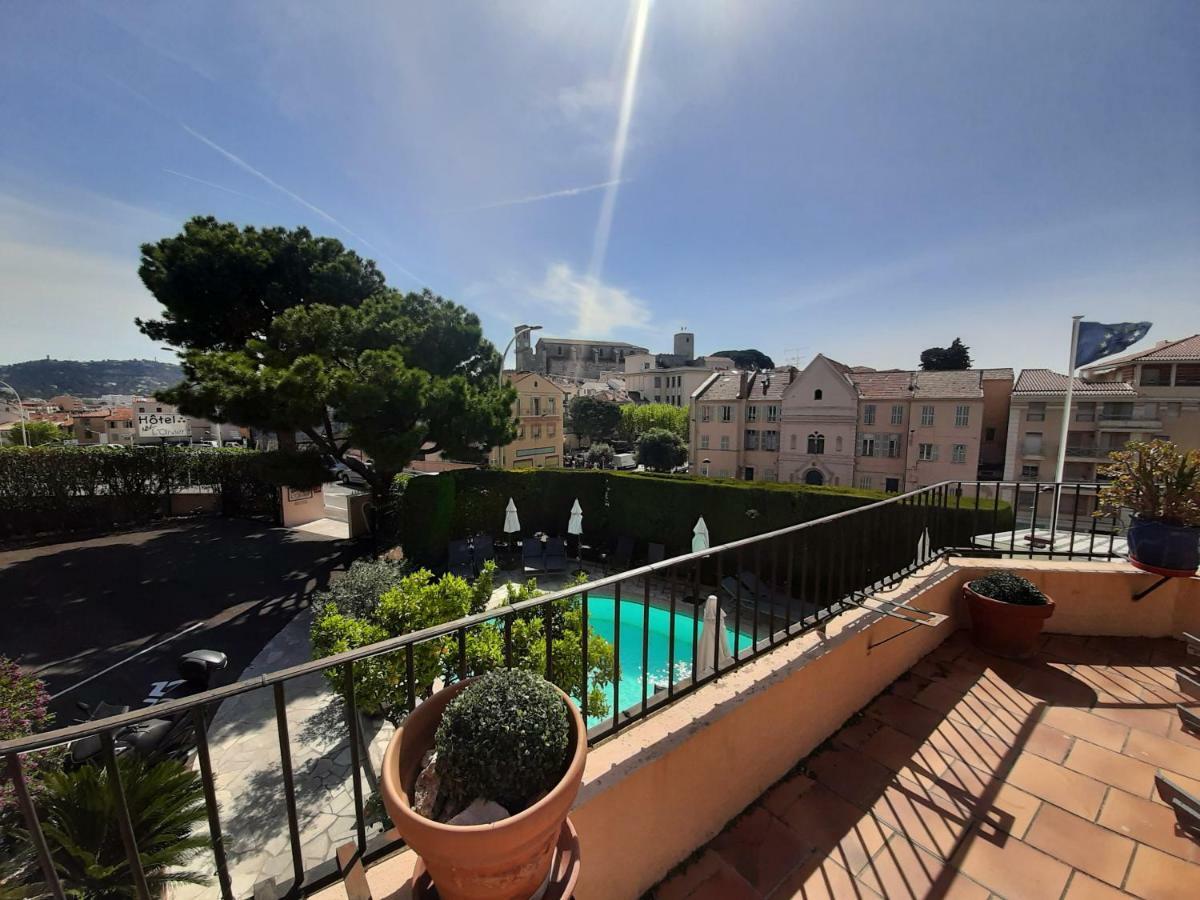Hotel L'Olivier - Piscine & Parking Cannes Ngoại thất bức ảnh