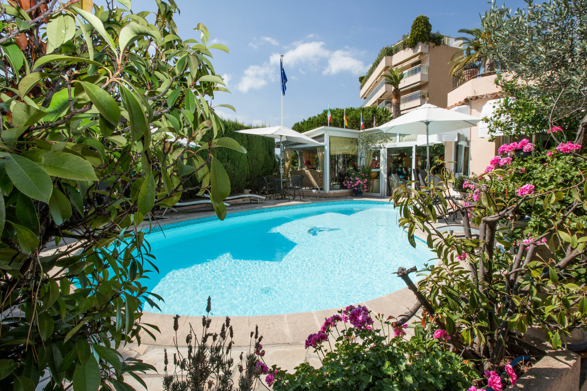 Hotel L'Olivier - Piscine & Parking Cannes Ngoại thất bức ảnh